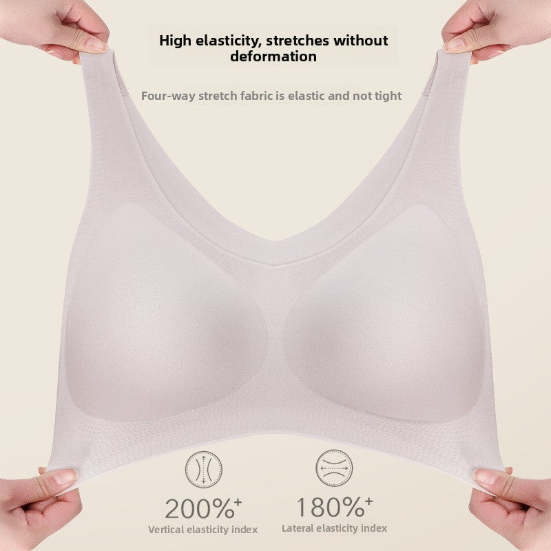 Jelly supports seamless ladies Bra