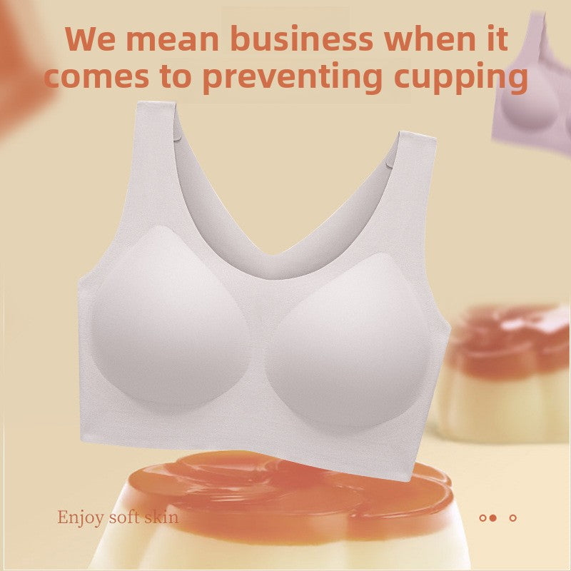 Jelly supports seamless ladies Bra